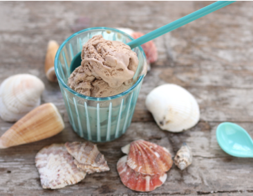 gelato al caffe-fatto in casa con la gelateria