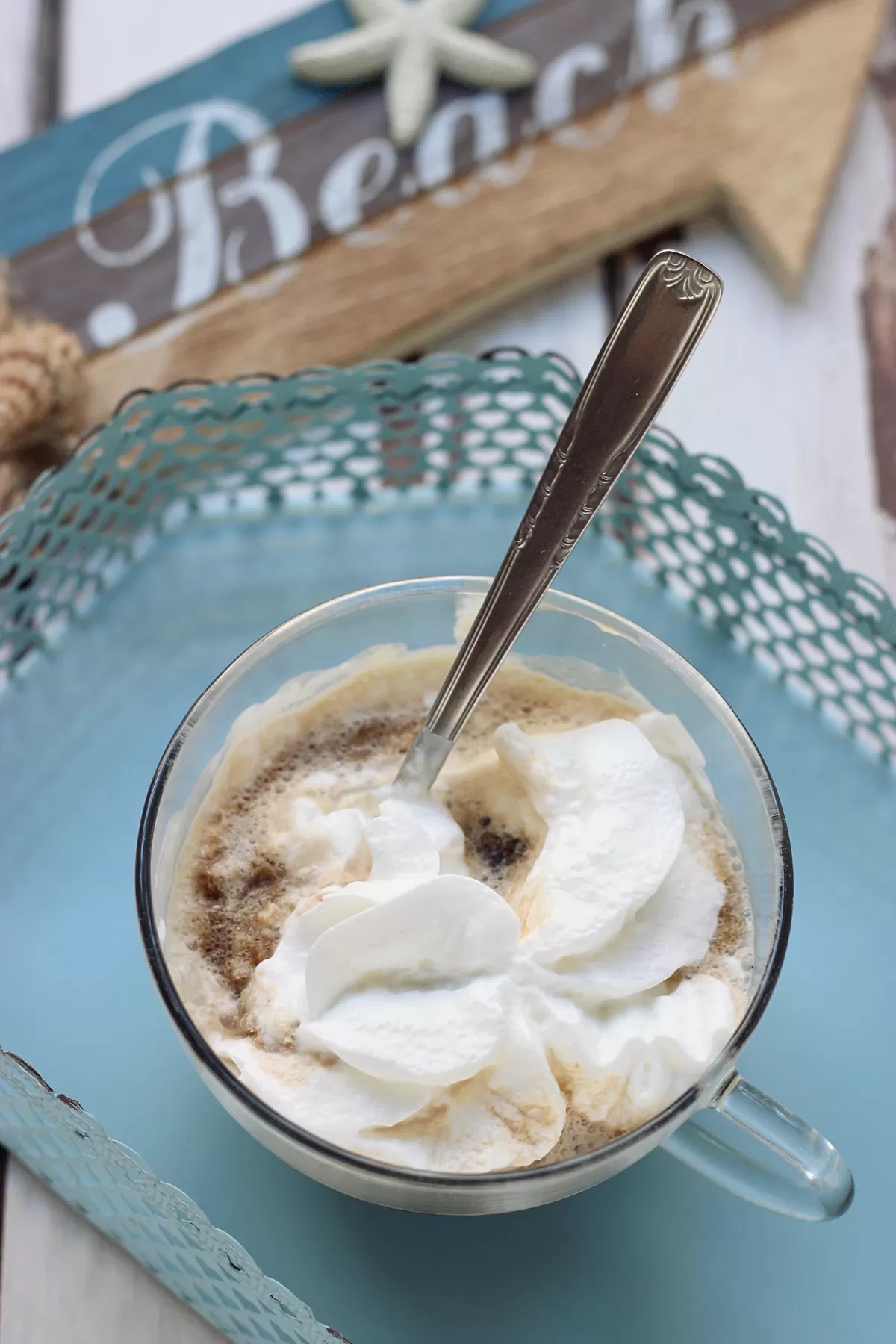 mezza con panna