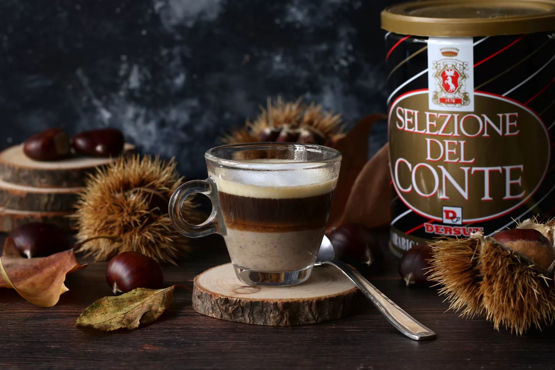 Caffè con crema di castagna